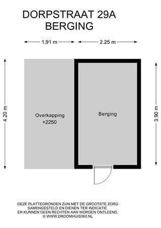 Floorplan - Dorpstraat 29A, 6181 GW Elsloo
